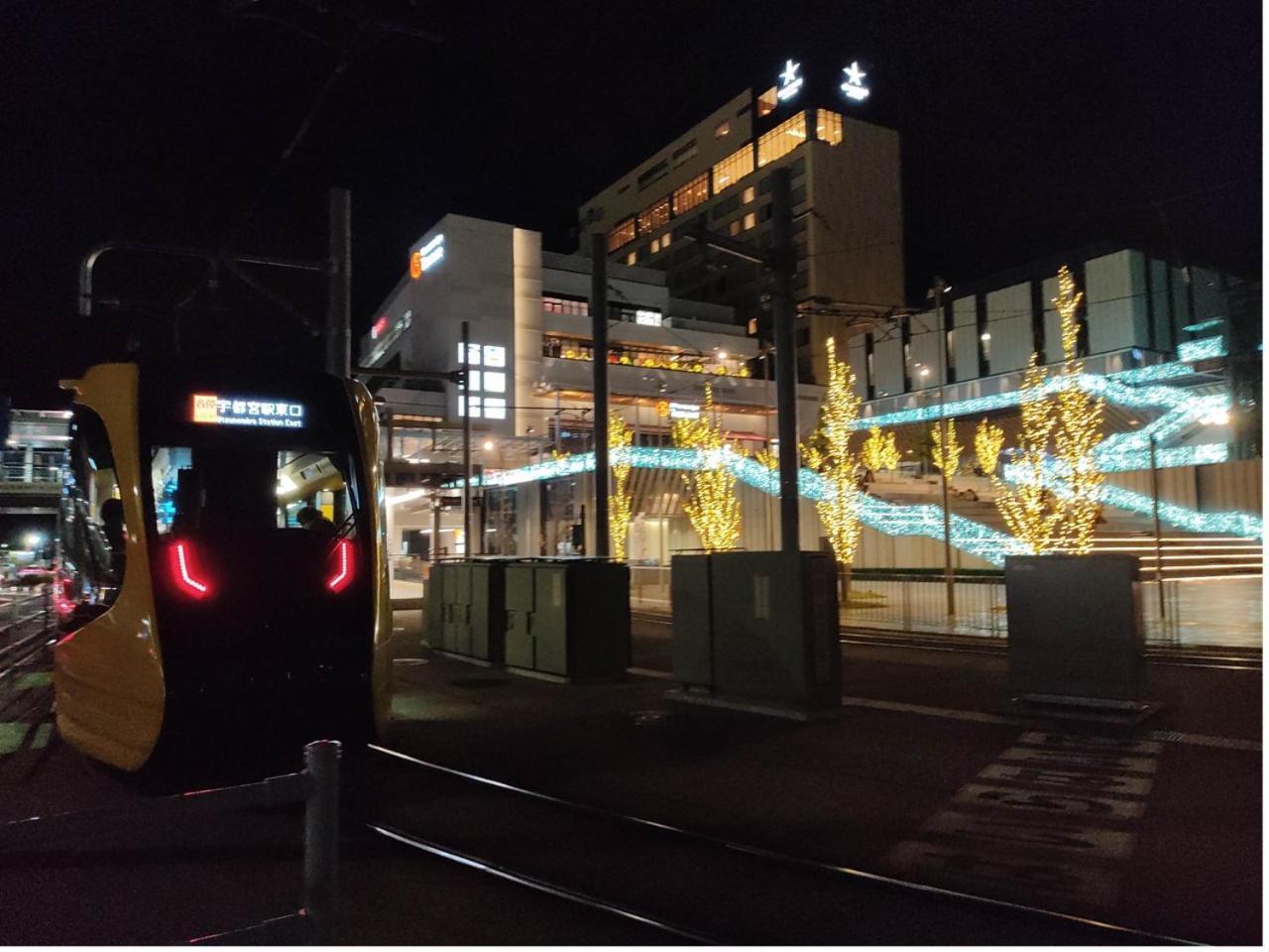 Guesthouse Kincha 駅東口 Utsunomiya Exterior foto